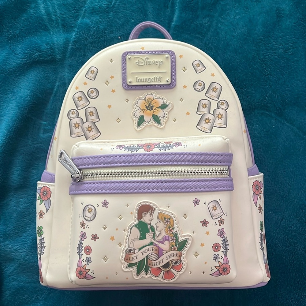 Disney Tangled Loungefly mini backpack